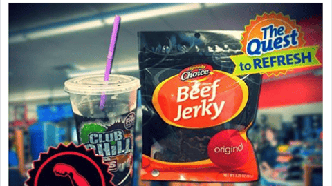 Speedway 'Protein Power Badge' Facebook Update